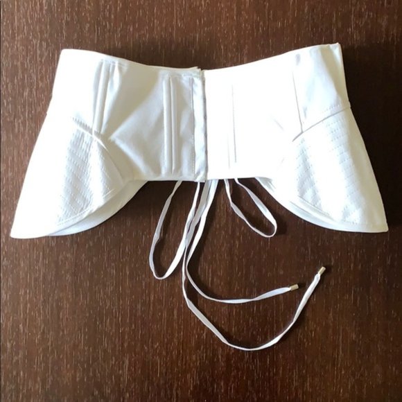 Acler Talbot White Lace Up Corset Belt NWT main image 7